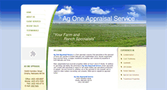 Desktop Screenshot of agoneappraisal.com