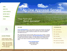 Tablet Screenshot of agoneappraisal.com